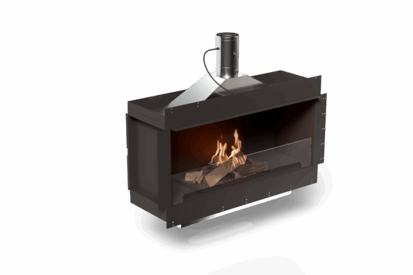 FLOGS ( FLA4 Logs) Single-Sided  z podłączeniem do komina